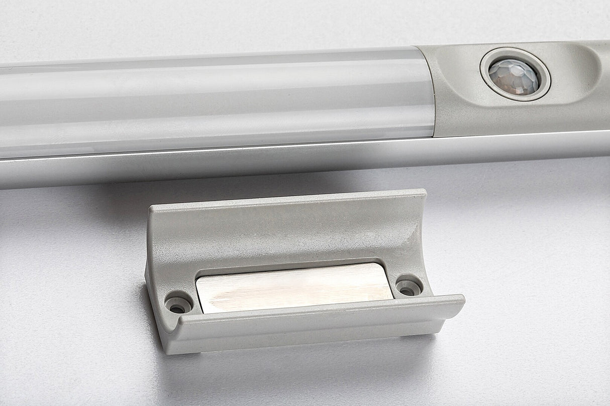 Aplica LED Rakar, argintiu, 3W, 180lm, 4000K, IP20, Rabalux, 78031