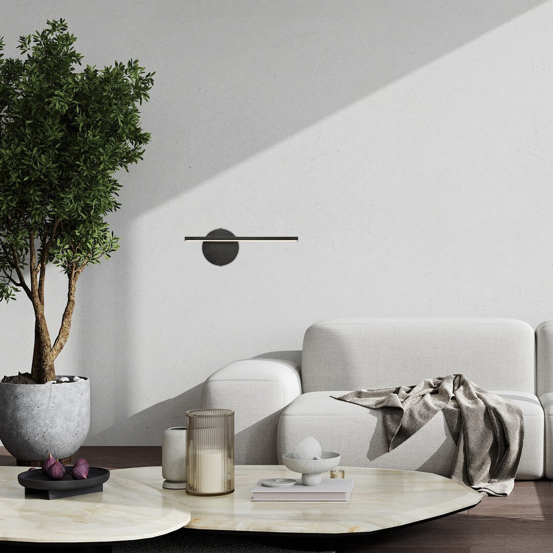 Aplica Sabira, negru, LED, 6W, 310 lumeni, 4000K, Rabalux 78034