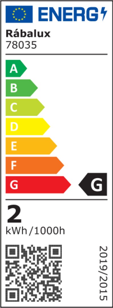 Corp led Ivanna, argintiu, LED 2W, 120lm, 4000K, IP20, Rabalux, 78035