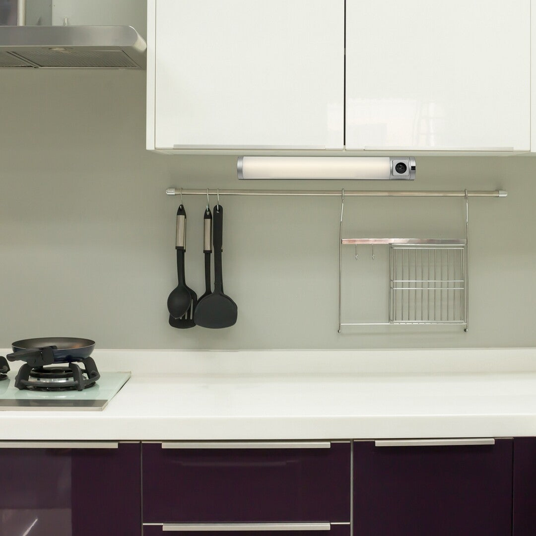 Corp led Soft 2E, argintiu, LED 8W, 450lm, 4000K, IP20, Rabalux, 78039