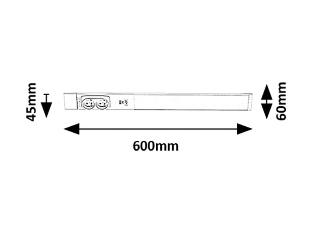 Corp led Bilal E, alb mat, LED 18W, 1750lm, 4000K, IP20, Rabalux, 78042
