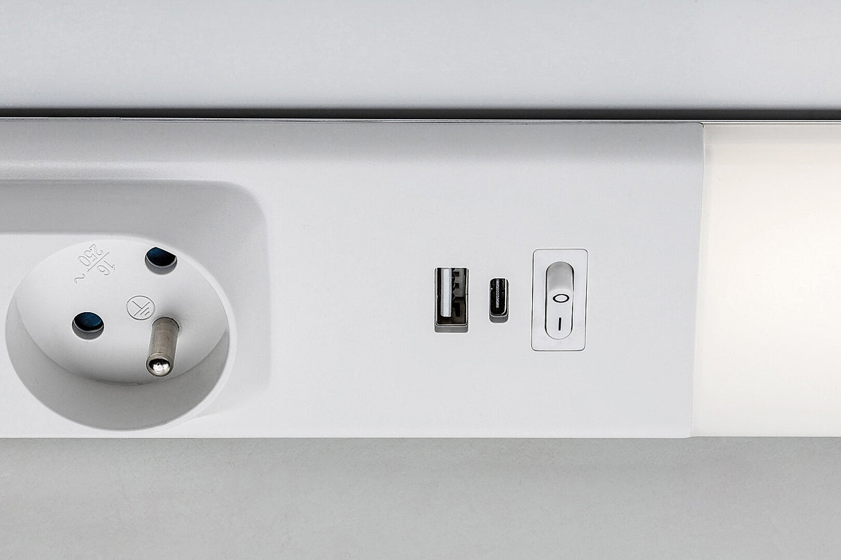 Corp led Bilal E, alb mat, LED 18W, 1750lm, 4000K, IP20, Rabalux, 78042