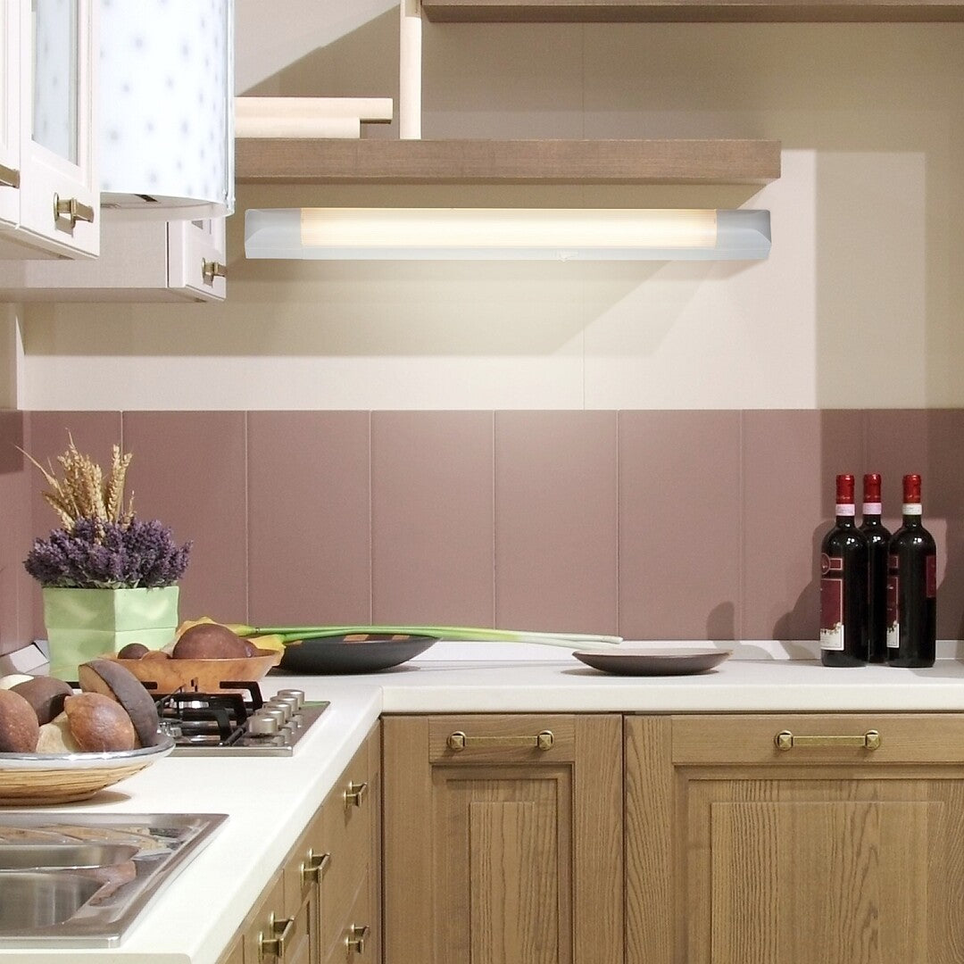 Aplica LED Band2, alb, 14W, 1180lm, 4000K, IP20, Rabalux, 78048