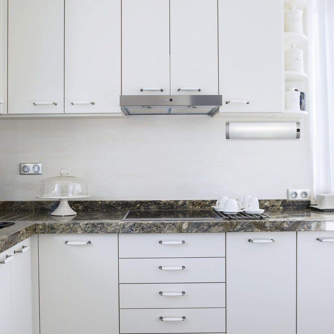 Corp led cu intrerupator Soft 2, argintiu, LED 5W, 260lm, 4000K, L.37.5cm, Rabalux, 78053