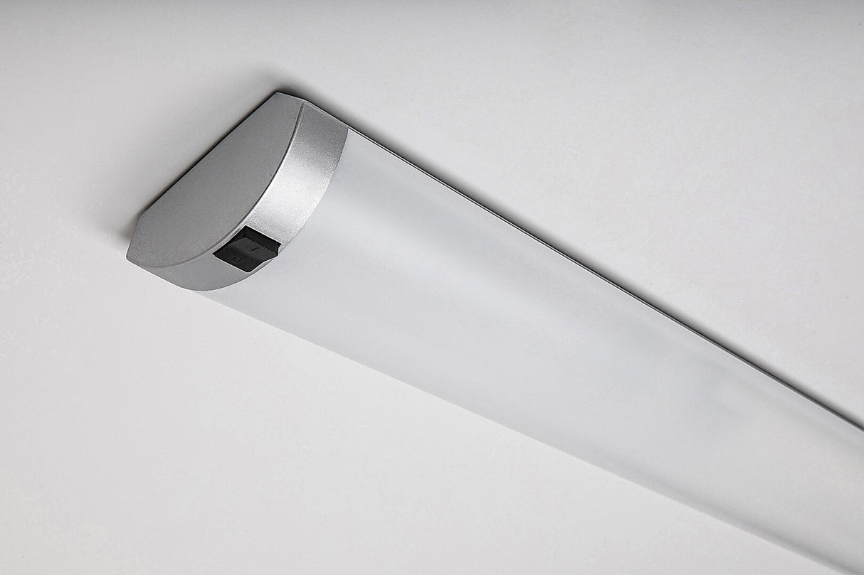 Corp led Soft2, argintiu, LED 8W, 450lm, 4000K, IP20, Rabalux, 78054