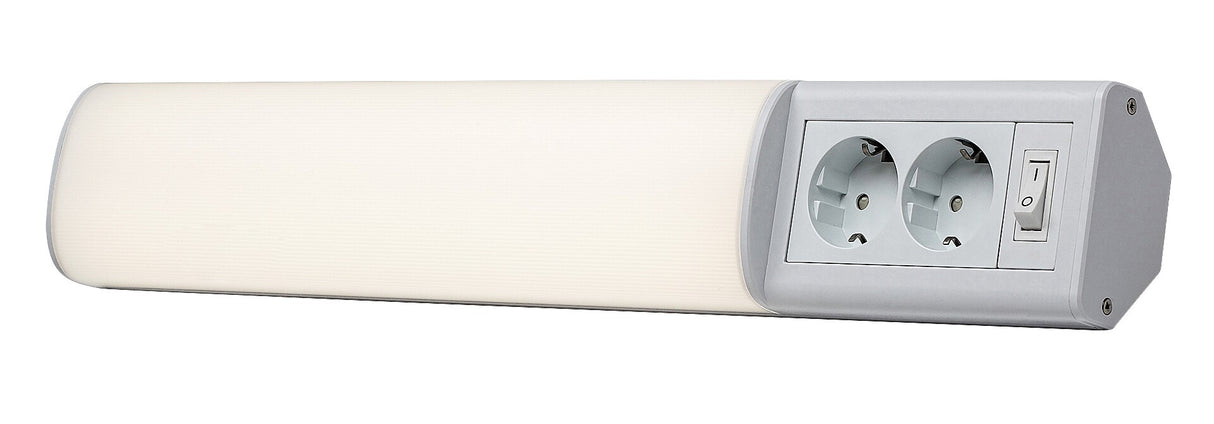 Corp led cu priza Bath2, alb, LED 10W, 940lm, 4000K, IP20, Rabalux, 78064