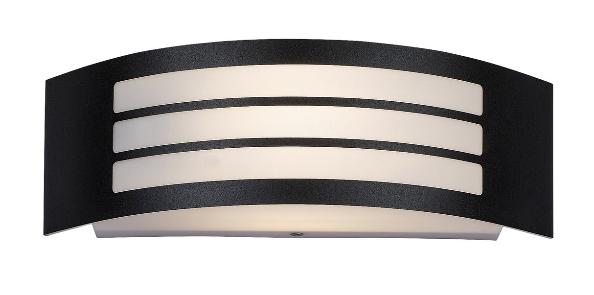 Aplica exterior Roma, negru mat, 1xE27, IP44, Rabalux, 8409