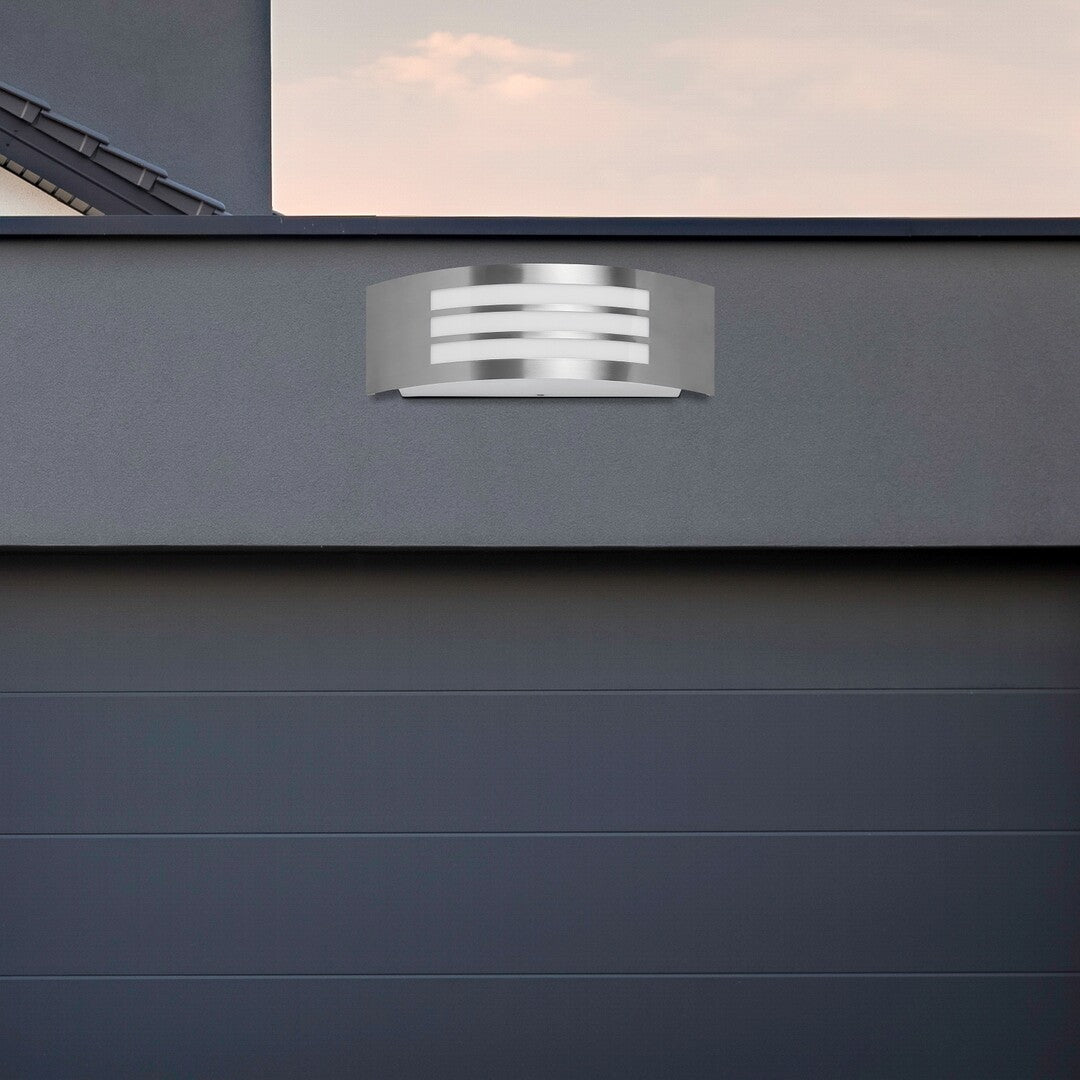 Aplica exterior Roma, crom satin, 1xE27, IP44, Rabalux, 8410