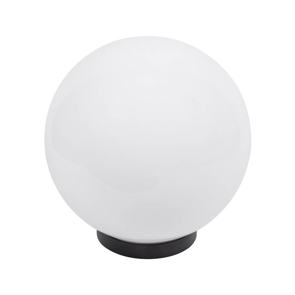 Glob lampa exterior, alb opal, D.30cm, 1xE27, IP44, 78029