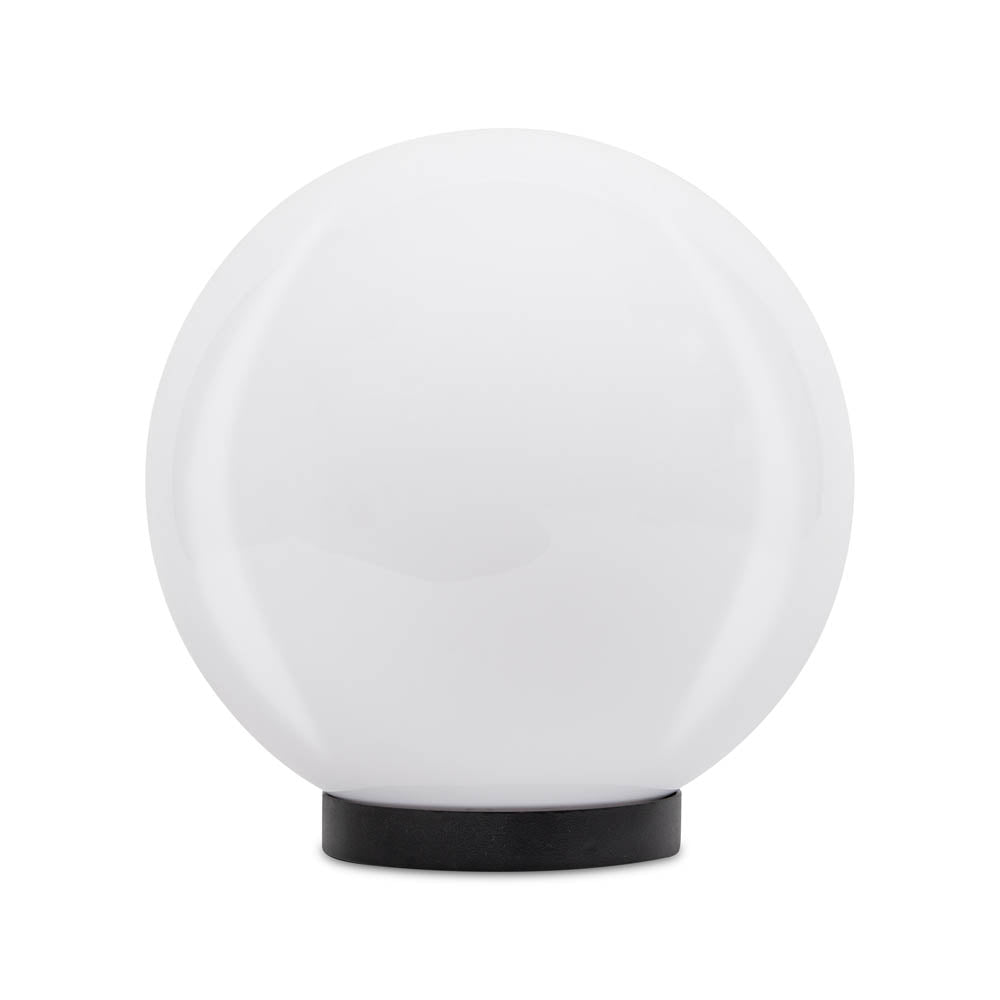 Glob lampa exterior, alb opal, D.40cm, 1xE27, IP44, 78030