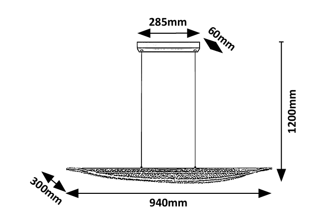 Lustra suspendata LED Zofrael, auriu  mat, 32W, 2450lm, 3000K, H.120cm, IP20, Rabalux, 72413