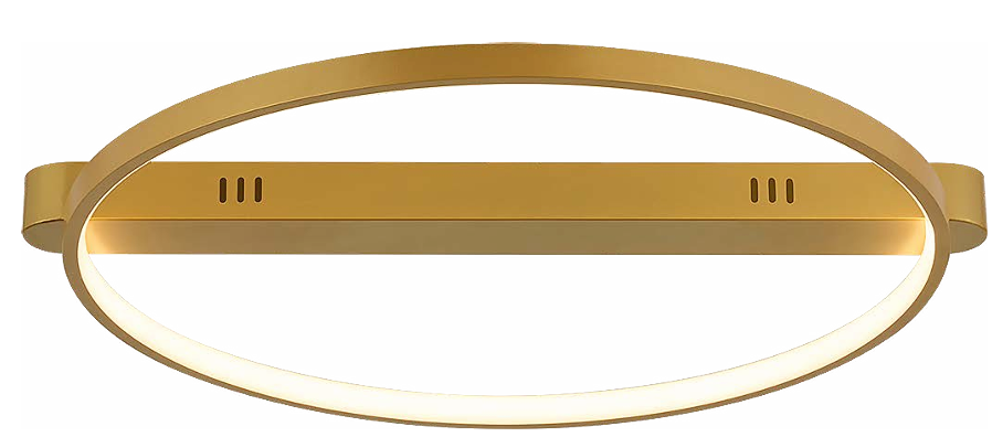 Plafoniera LED Beliza, auriu mat, 45W, 3200lm, 3000K, D.50cm, IP20, Rabalux, 71347