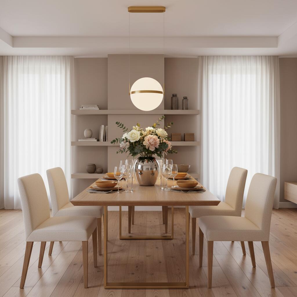 Lustra suspendata LED Atlas, alama, 34W, 2407lm, 3000K, D.40cm, IP20, Redo, 01-4374