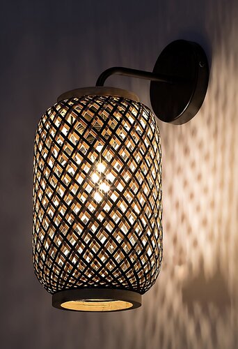 Aplica Adalla, negru mat, 1xE27, Rabalux 71091