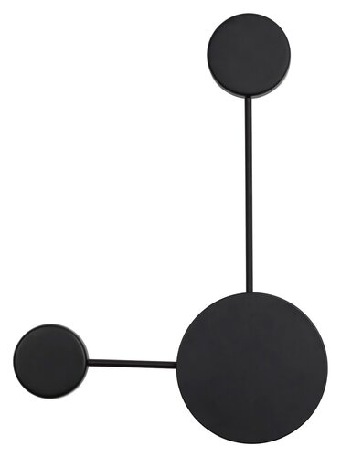 Aplica LED Amadeo, negru, 500lm, 7W, 4000K, Rabalux 6258