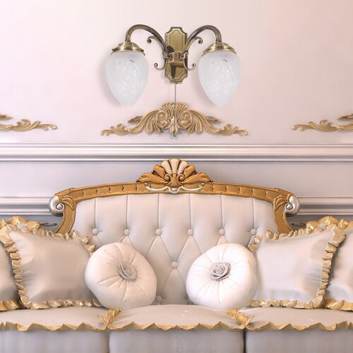 Aplica Annabella, bronz, 2xE14, Rabalux 8632