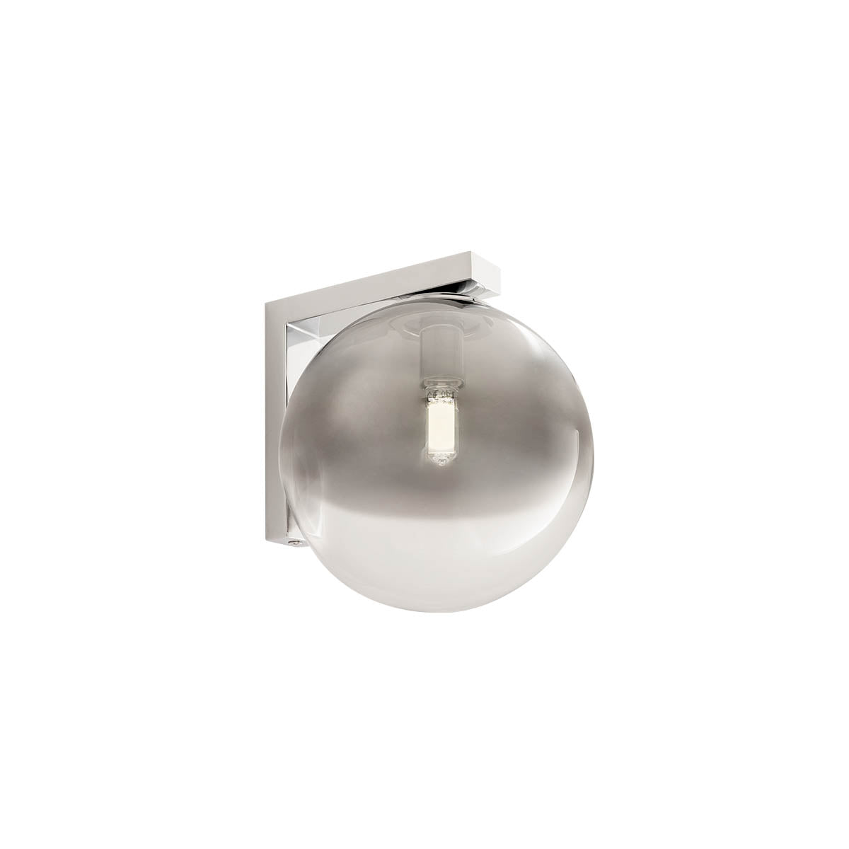 Aplica Berry, crom / fumuriu degrade, 1xE27, IP20, Redo, 01-2303