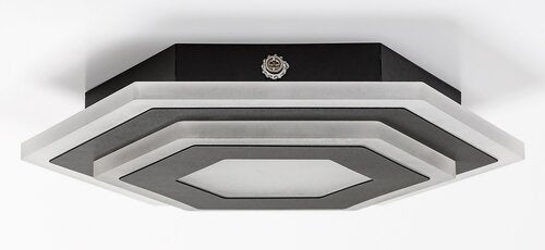 Plafoniera LED Bitsi, negru, 23W, 1000lm, 3000K+6000K, IP20, Rabalux, 71113