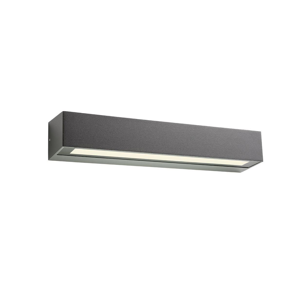 Aplica LED exterior Aroos, gri inchis, 14W, 950lm, 3000K, IP65, Redo, 90251