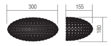 Plafoniera LILAS, 2xE14, INCANTI ILL W2 10 60