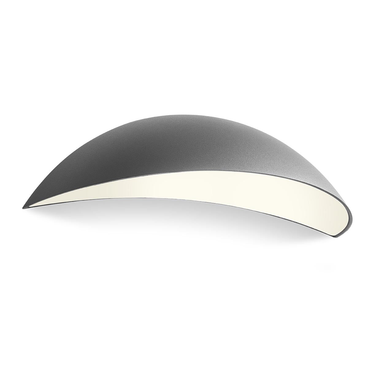 Aplica LED exterior Palma, gri inchis, 18W, 1927lm, 3000K, IP54, Redo, 90235