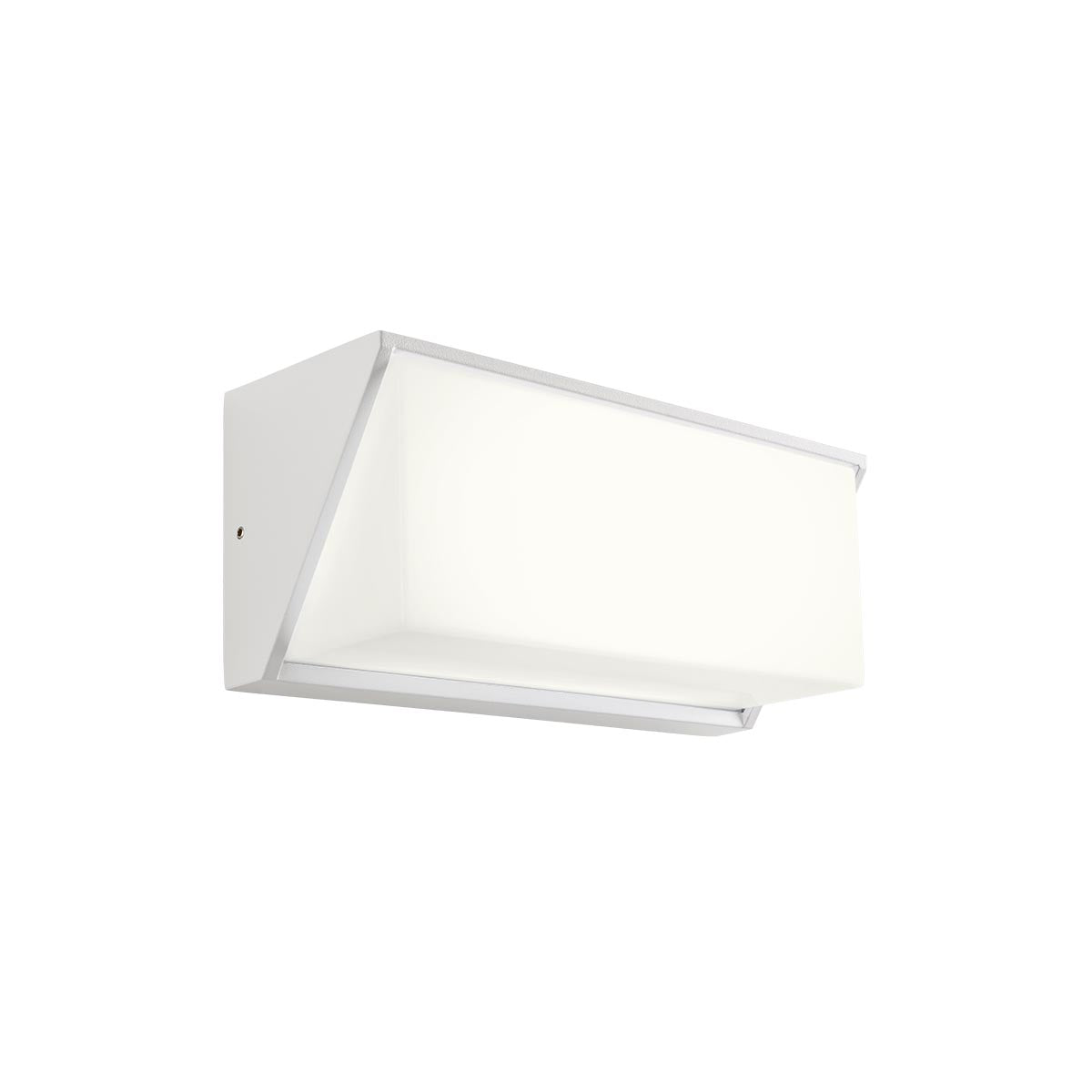 Aplica LED exterior Spectra, alb mat, 16W, 1468lm, 3000K, IP54, Redo, 90237