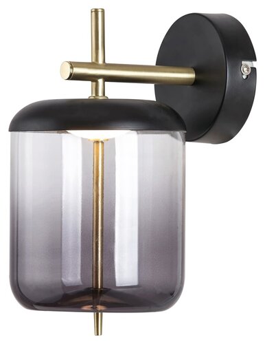 Aplica Delice, negru, 480lm, LED 6W, 4000K, Rabalux 5025