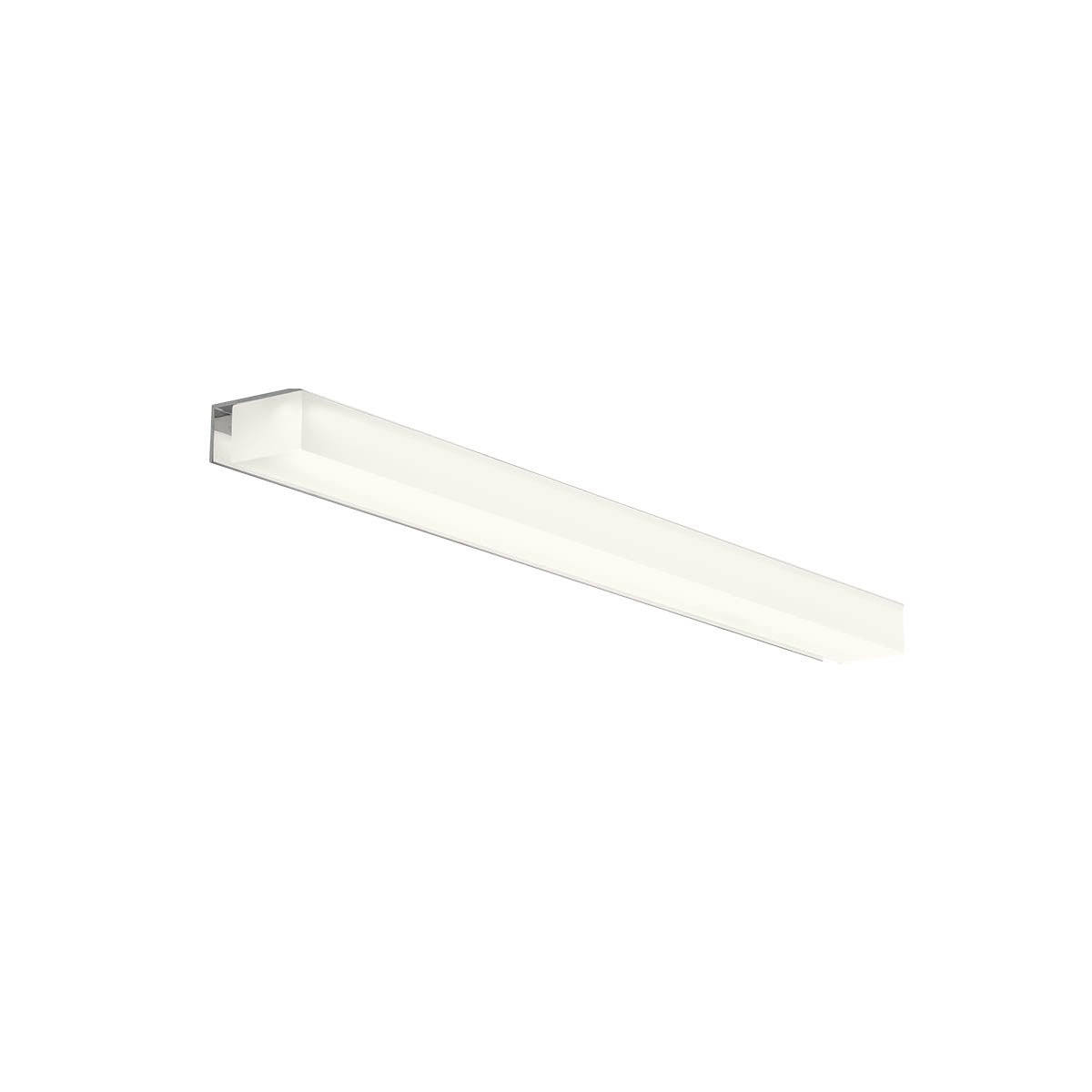 Aplica baie LED Ermes, crom, 18W, 1900 lm, 3000K, L.90cm, IP44, Redo, 01-2292