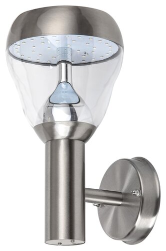 Aplica LED exterior Amalfi, crom satin, 8W, 760lm, 4000K, IP44, Rabalux, 7919