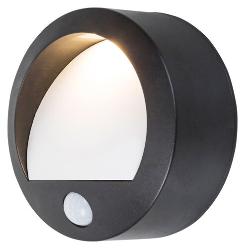 Aplica LED exterior Amarillo, negru, 1.5W, 50lm, 3000K, IP44, Rabalux, 7969