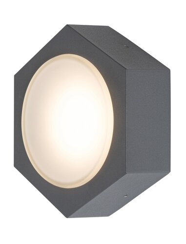 Aplica LED exterior Avola, antracit, 9W, 680lm, 3000K, IP54, Rabalux, 7964