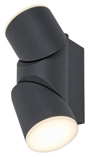Aplica LED exterior Belfast, antracit, 12.9W, 620lm, 3000K, IP65, Rabalux, 7904