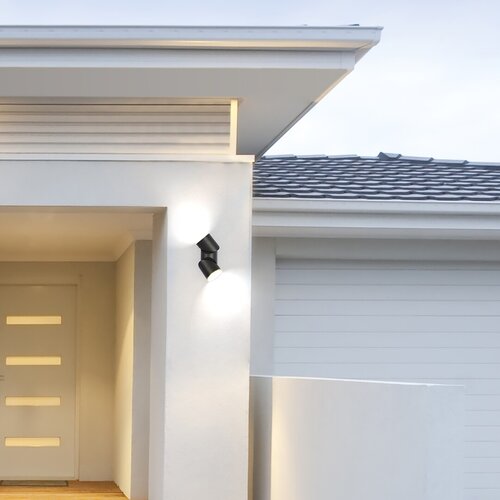 Aplica LED exterior Belfast, antracit, 12.9W, 620lm, 3000K, IP65, Rabalux, 7904