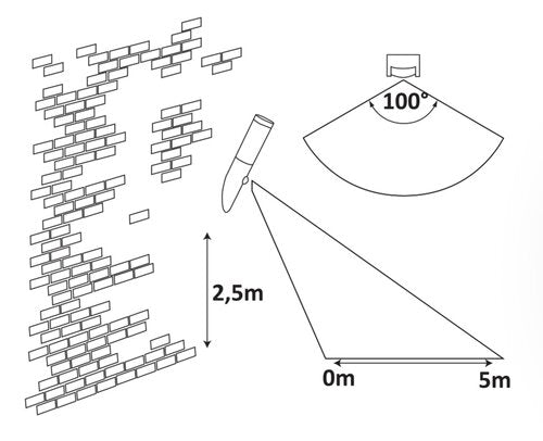 Aplica exterior Black torch, negru mat, 1xE27, IP44, Rabalux, 8146