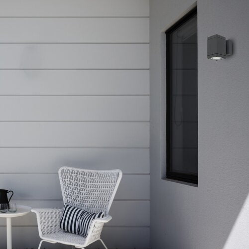 Aplica exterior Buffalo, gri, 1xGU10, IP54, Rabalux, 7887