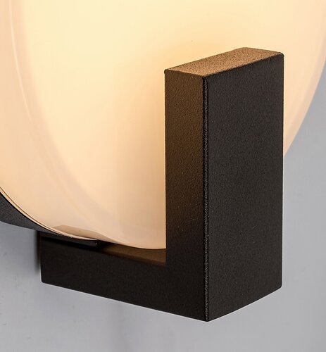 Aplica LED exterior Cyprus, negru, 10W, 790lm, 3000K, IP44, Rabalux, 7074