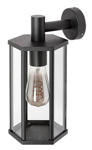 Aplica exterior Dubrovnik, negru mat, 1xE27, IP44, Rabalux, 7238