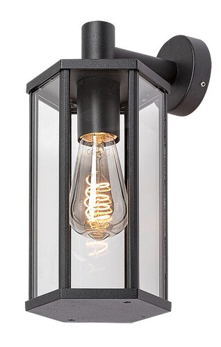 Aplica exterior Dubrovnik, negru mat, 1xE27, IP44, Rabalux, 7238