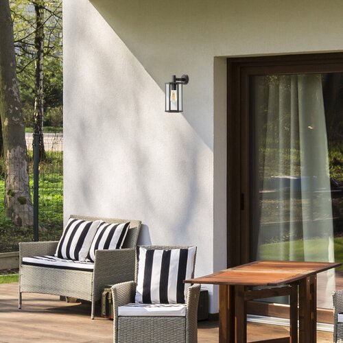 Aplica exterior Dubrovnik, negru mat, 1xE27, IP44, Rabalux, 7238