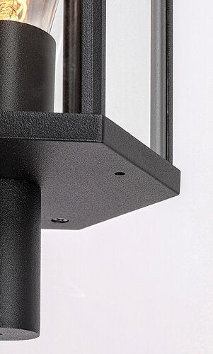 Aplica exterior Dubrovnik, negru mat, 1xE27, IP44, Rabalux, 7239
