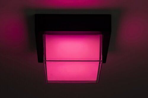 Aplica LED exterior Durbe, negru, 10W, 790lm, 3000K-6500K, IP54, Rabalux, 7247