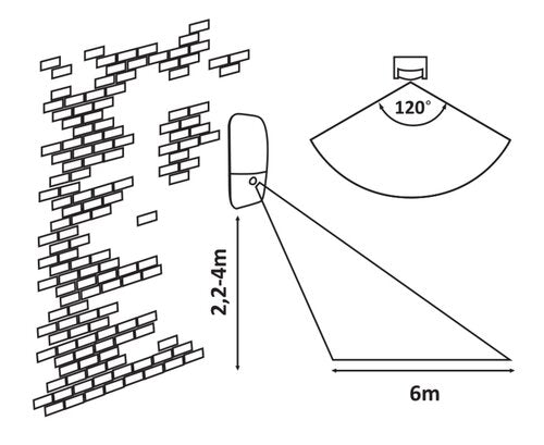 Aplica LED exterior Ecuador, antracit, 10W, 800lm, 4000K, IP54, Rabalux, 7997