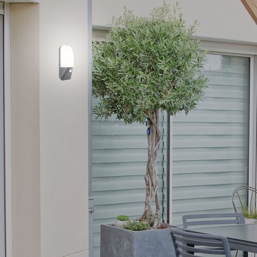 Aplica LED exterior Ecuador, antracit, 10W, 800lm, 4000K, IP54, Rabalux, 7997