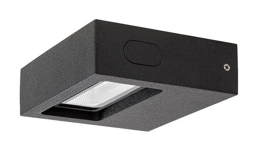 Aplica LED exterior Ganges, negru mat, 7W, 575lm, 4000K, IP65, Rabalux, 7052