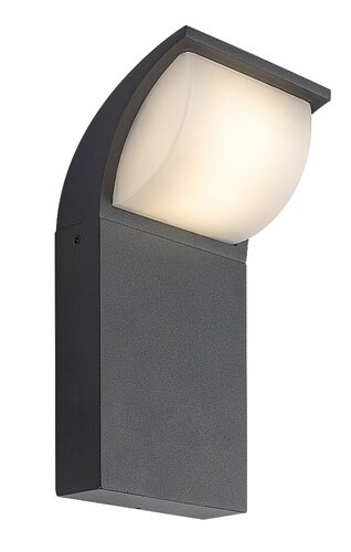 Aplica LED exterior Hongkong, negru, 9W, 660lm, 4000K, IP65, Rabalux, 7166