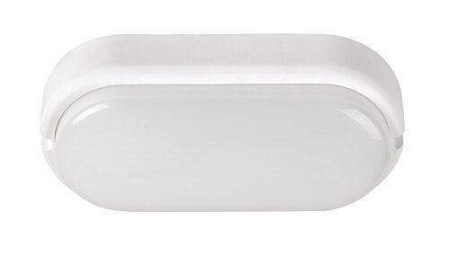 Aplica LED exterior Hort, alb, 15W, 1300lm, 4000K, IP54, Rabalux, 7408