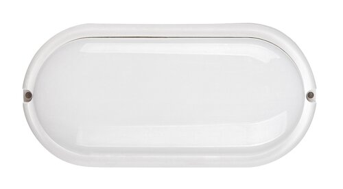 Aplica LED exterior Hort, alb, 15W, 1300lm, 4000K, IP54, Rabalux, 7408