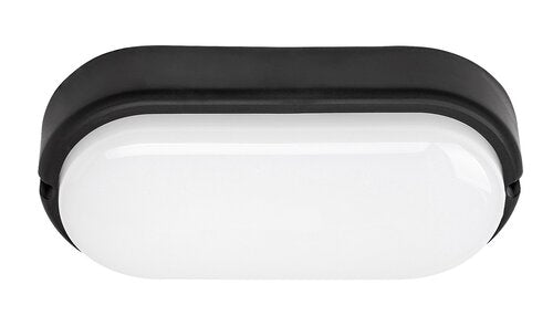 Aplica LED exterior Hort, negru, 15W, 1100lm, 4000K, IP54, Rabalux, 7409