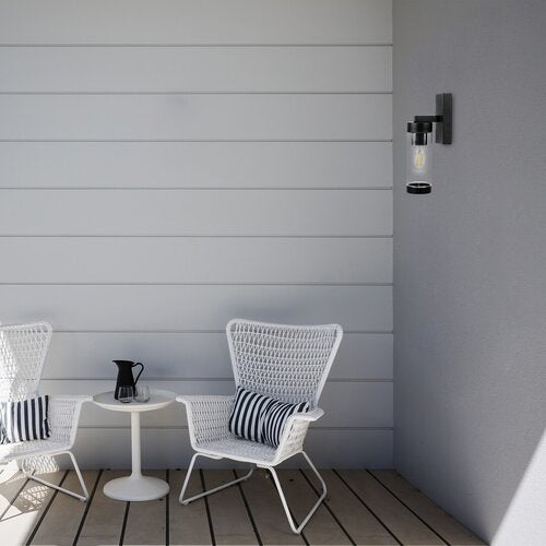 Aplica exterior Kolta, negru mat, 1xE27, IP44, Rabalux, 7386