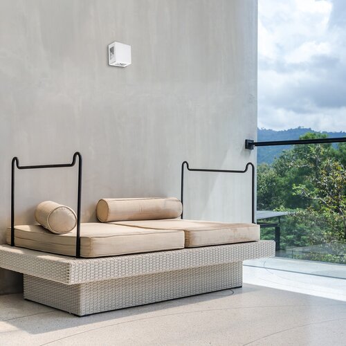 Aplica LED exterior Lippa, alb, 6W, 360lm, 3000K, IP54, Rabalux, 7318